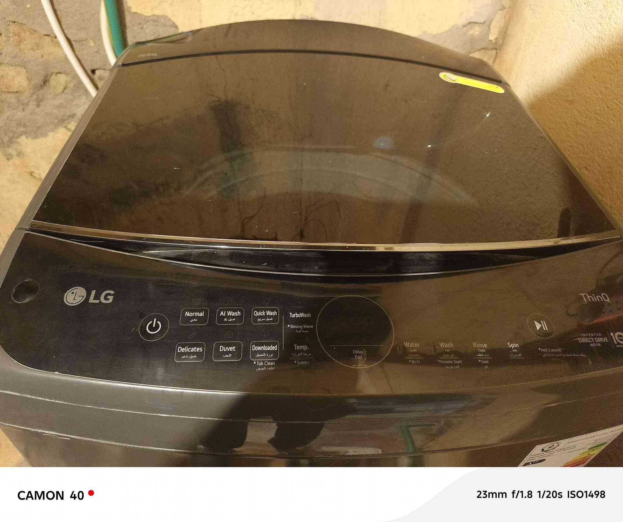 غساله  ال جي اصليه من وكاله خوشناو مع كارد الضمان والليبل الخلفي للتأكد منها حجم 20 كغم
استخدام بسيط 
السعر خاص وهذا رقمي واتساب 
***********
