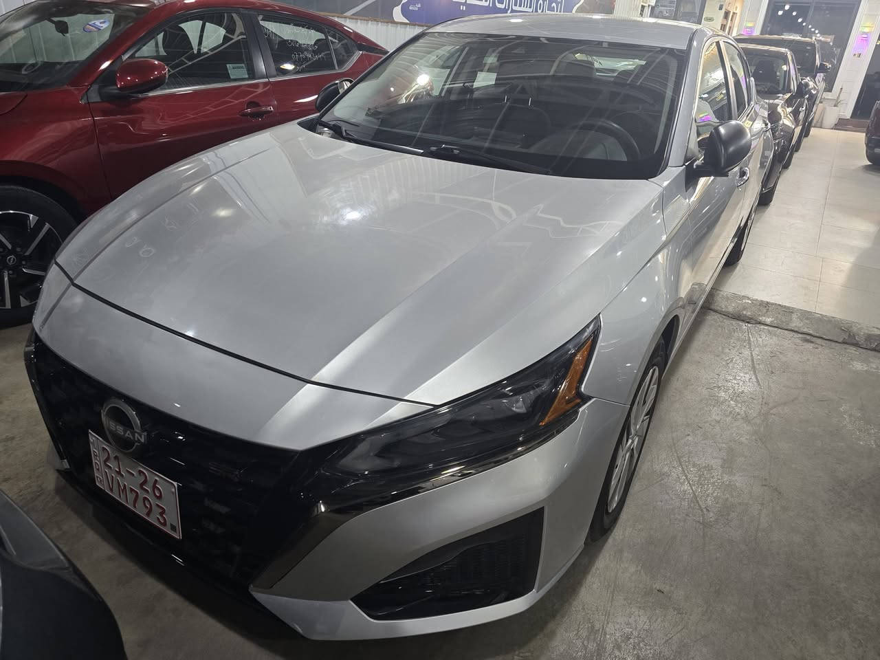 NISSAN ALTIMA   S  2024
السعر  148 $
اللون سلفر
حادثها كما موضح بالمنشور
السياره مكفوله من الشاصي والدواخل
ايرباكها فقط استيرن
المواصفات الفئة ال S
حساس ضغط هواء الاطارات
رادار امامي + توقف ذاتي
شاشه لمس بلادي
كشن شامو
شاشة ذكية + مخرج usb عدد 2 + مخرن taypC 
عداد المسافة :- ٣٩ الف ميل فقط
لايت زينون + ليد نهاري 
كاتي تترقم شمالي 
 + بصمة تشغيل 
العنوان كركوك
رقم الهاتف :-  ***********
