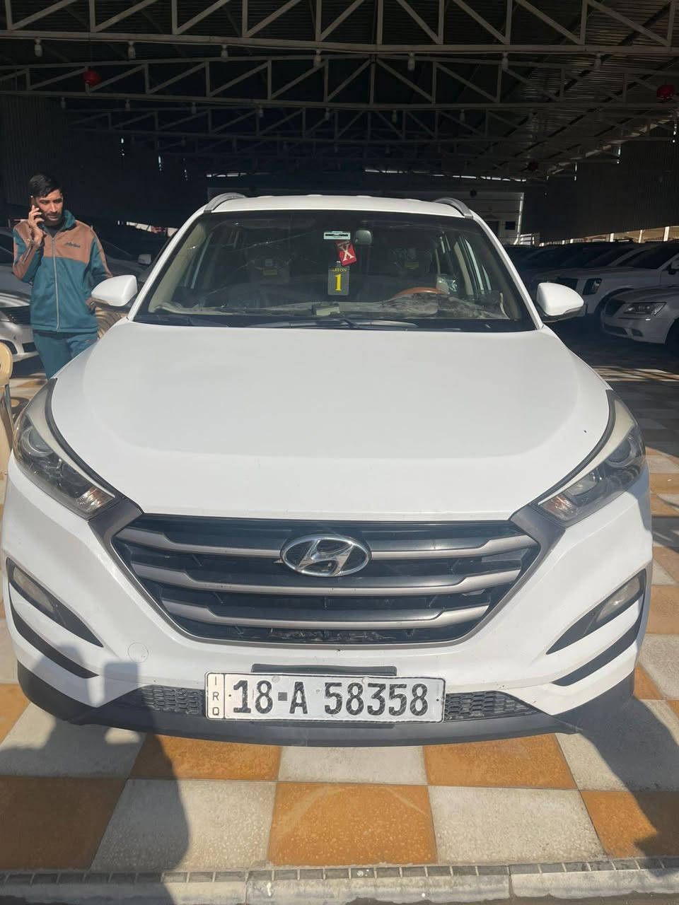 سلام عليكم
للبيع توسانا موديل 2016 كفاله عام 
السونار مرافق المنشور 
كفاله كير مكينه حداديه تخم تاير  وضعيه شركه 
رقم بابل بسمي تحويل مباشر  رقم الجديد دولي
السعر 170 $ وبيه مجال 
للاستفسار  بابل الشوملي 
*********** واتساب
