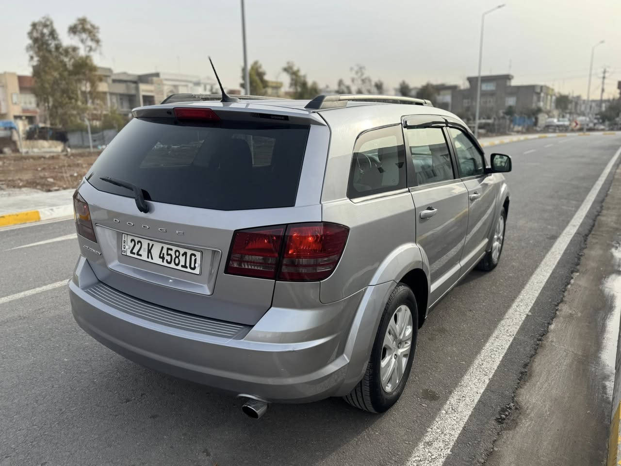 دودج جورني 2017، وارد، قوة ممتازة، سنة جديدة ورقم جديد، أربع تايرات كوري جديد، ثلاث قطع سبوغ، جناح جانبي، ايرباگ سكان، ويا دجبل. السيارة نظيفة وجاهزة للاستخدام، ما تحتاج ولا
٤ سلندر
٥ كوشين
***********

دۆج جۆرنی ٢٠١٧ هەزەی نوێە سەنەوی نوێ رەقەم نوێ چوار تایەی کۆری لەسەرە ٣ پارچە سبوغ لەگەڵ شانی لای سەکن ئیرباگ سوکان لەگەڵ دەژبول
٥ کوشین
٤ پستن
سعری ١٢٠ وەرەقە
