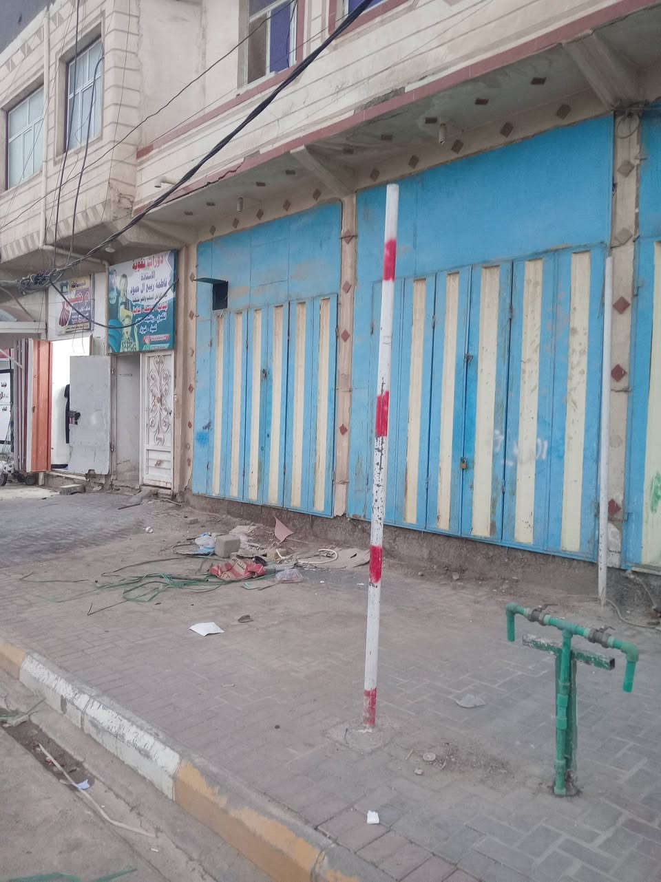 محل ارسيين بحي الحكم للايجار بكيفك شهري سنوي مومشكله العنوان شارع صيدلية زمزم يصلح كوافير نسائي محل حلويات مخزن المحلات كبيره للاستفسار الاتصال على الرقم *********** واتس والايجار زين موغالي
