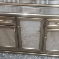 كاونتر ألمونيوم سنك • متر ونص • مدينه الصدر