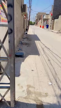 للبيع خمسين متر ركن قريب ع متنزه 07700949173