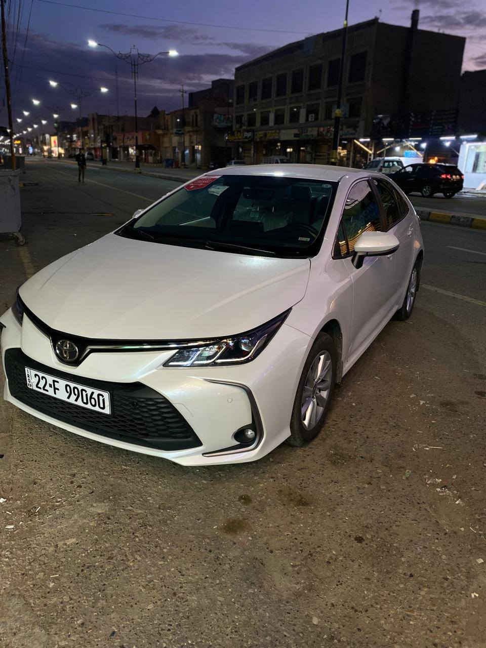 تويوتا كورولا خليجي (شركه ساز ضمان )تويوتا العراق
2024  21  الف ماشي فقط.
صيانه مجانيه باقيه 3 مرات 
 بكل افراع شركات تويوتا.
  بدون صبغ، حتى دعاميات مامصبوغه.
 * ويل كب حجم جبير
 *  ٢ بصمه شركه .
 * مراي شفط وكهرباء اشاير بل مري.
 * داخل ابيض.
 *بصمه سياره.
* شاشه ايباد شركه فول تحكم.
 * كامل تحكمات بل ستيرن.
 * 3 مودات قياده رياضي ويكو وعادي.
 *حساسات شركه اماميه خلفيه
 * جناح على صندوق (سبايدر).
 * لايتات زينون وليد.
 * مرآيات فوتو.
 *اطارات يابانية شركه
 * سبير شركه منازل.
 * لايتات أمامية و خفيفة LED.
 * السيارة بإسمي .  رقم سنويه جديد لوحات أوربي.
رقم اربيل سنويه جديده
رقم موبايل ***********
السعر $188
مكاني تكريت
