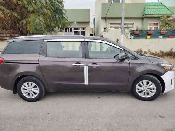 #كيا سيدونا للبيع
موديل ١٧ ابيع محزمه وبيها ٣ قطع ممصبوغه 
ضربتها خفيفه ومحزمه اثر جراد 
السعر 158عليها غرامات 8ورقات تنزل من سعر  سياره وانته تدفع الغرامات 
للاستفسار الاتصال على الرقم التالي ***********مكانه الانبار القائم مدينه السكنيه أو اربيل
