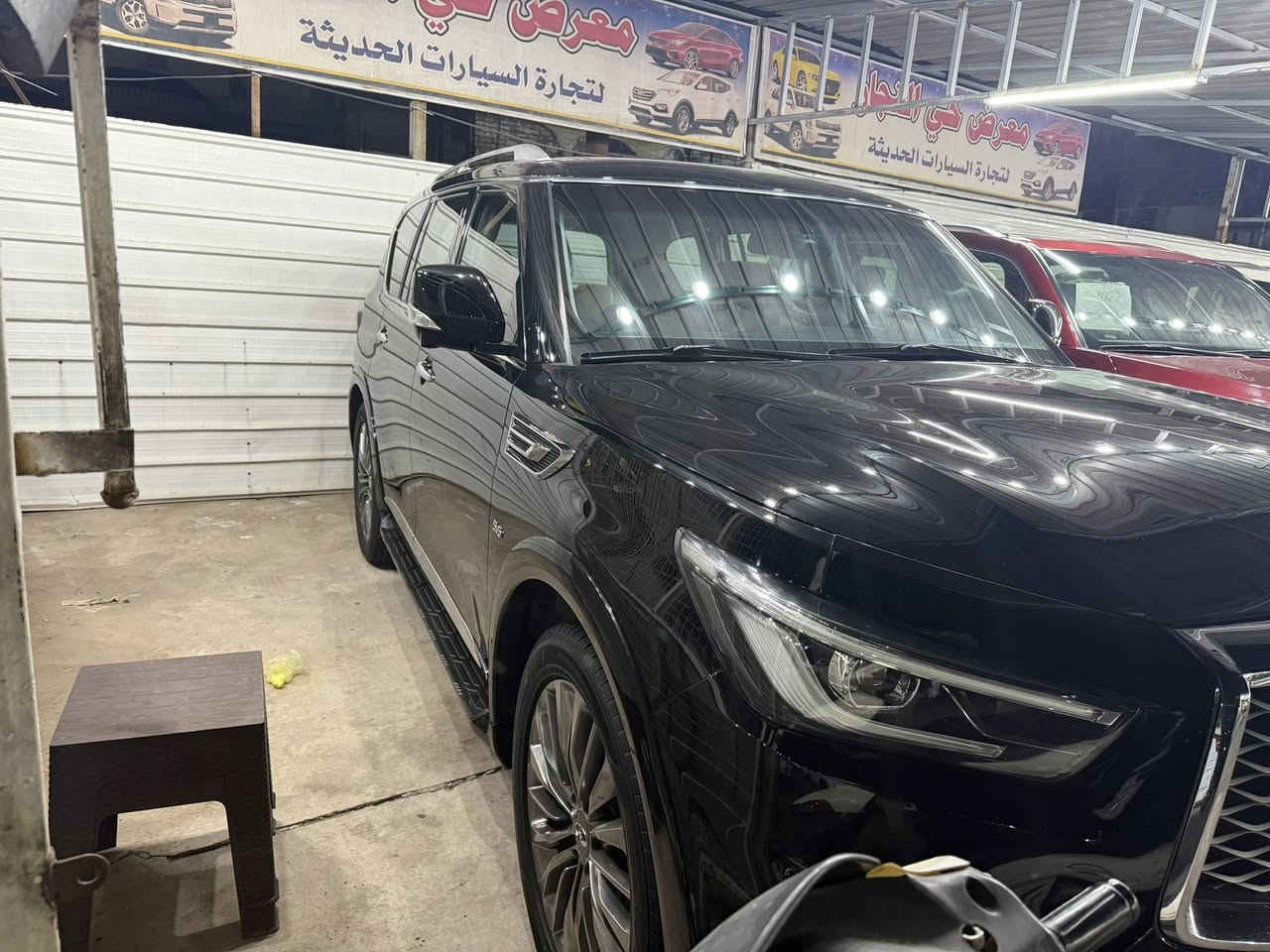 السلام عليكم عندي انفنتي موديل 2019 خليجية وكالة سور فول مواصفات مكفولة من الصبغ والتبديل السعر 30800 للاتصال ***********
