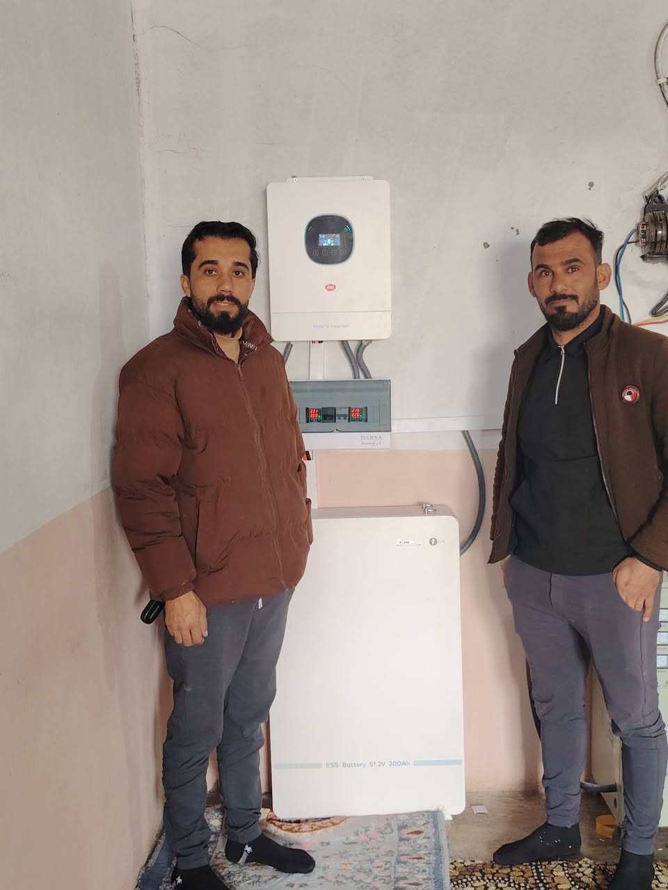 الحمدلله 🤲
منظومه رقم (132)✌️
تنصيب منظومه الطاقه الشمسيه في جلولاء قرية اربيضه

بيت ابو علي محمد
الاستفسار
*********** استاذ سيف حامد
***********
