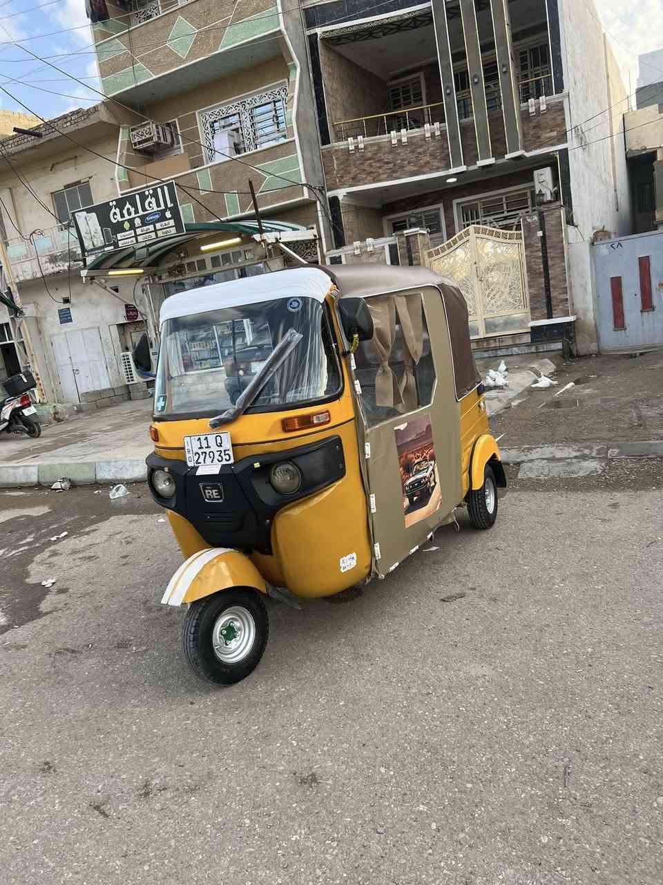 السلام عليكم 🫡 تكتك 🛺 2020شهر 11مرقم بغداد لوحه وسنويه تحويل ثانيوم تكتك كامله مابيهه نقص برغي )(تخم تاير دوشمه برده جادر لاستيكات كله جديد )كبل للشارع السعر 6200وبيه مجال مكاني بعقوبه للستفسار ***********
