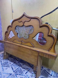 تاج سرير • نجارة عراقية • أبي الخصيب