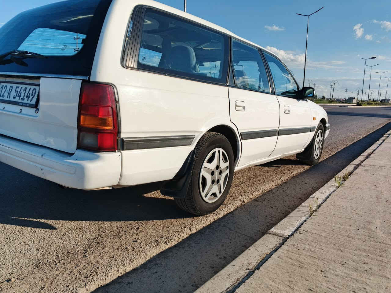 مازدة ستيشن رقم نينوى انكليزي موديل 91 تبريد 12وبخ 
صبغ عام بدون حادث كير عادي 
العنوان ناحية الكوير *********** للاستفسار الاتصال

