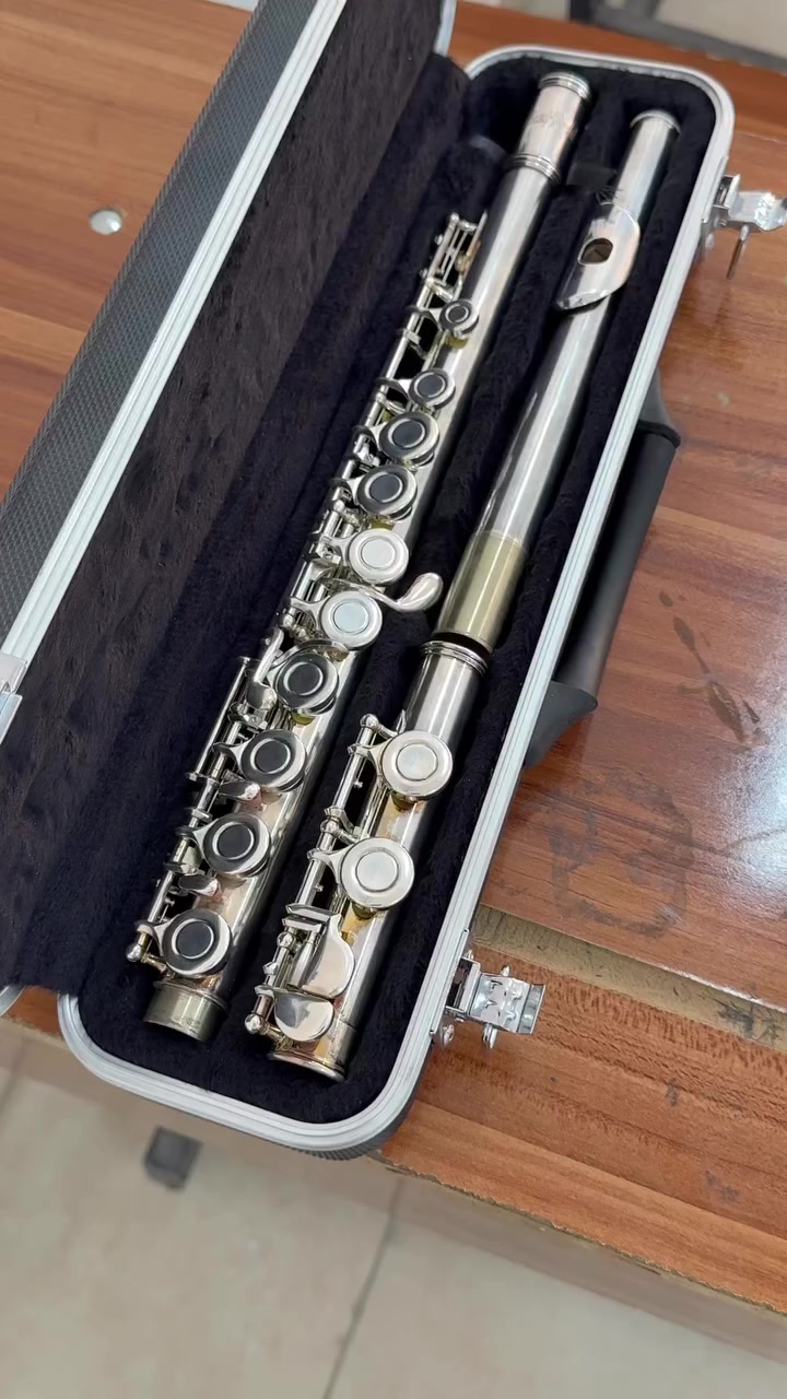 مرحبا اصدقاىي فلوت للبيع اله جدا نظيفة وجديدة مطلي فضة امتياز الماني الالة نظيفة جدا بجيس بعده السعر و٣ ورقات ونص
رقمي واتساب ***********
