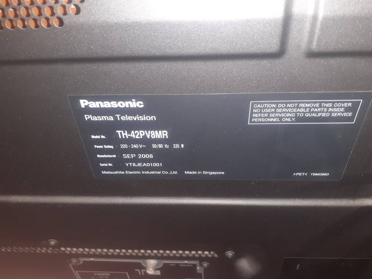 تلفزيون بلازما (panasonic) سنغافوري نظيف حجم( 42 )شغال صورة رائعة السعر على الخاص المكان بغداد حي الجهاد .


**إذا كنت صاحب هذا الإعلان وتريد حذفه لأي سبب، رجاءا أرسل رسالة إلى الدعم الفني**