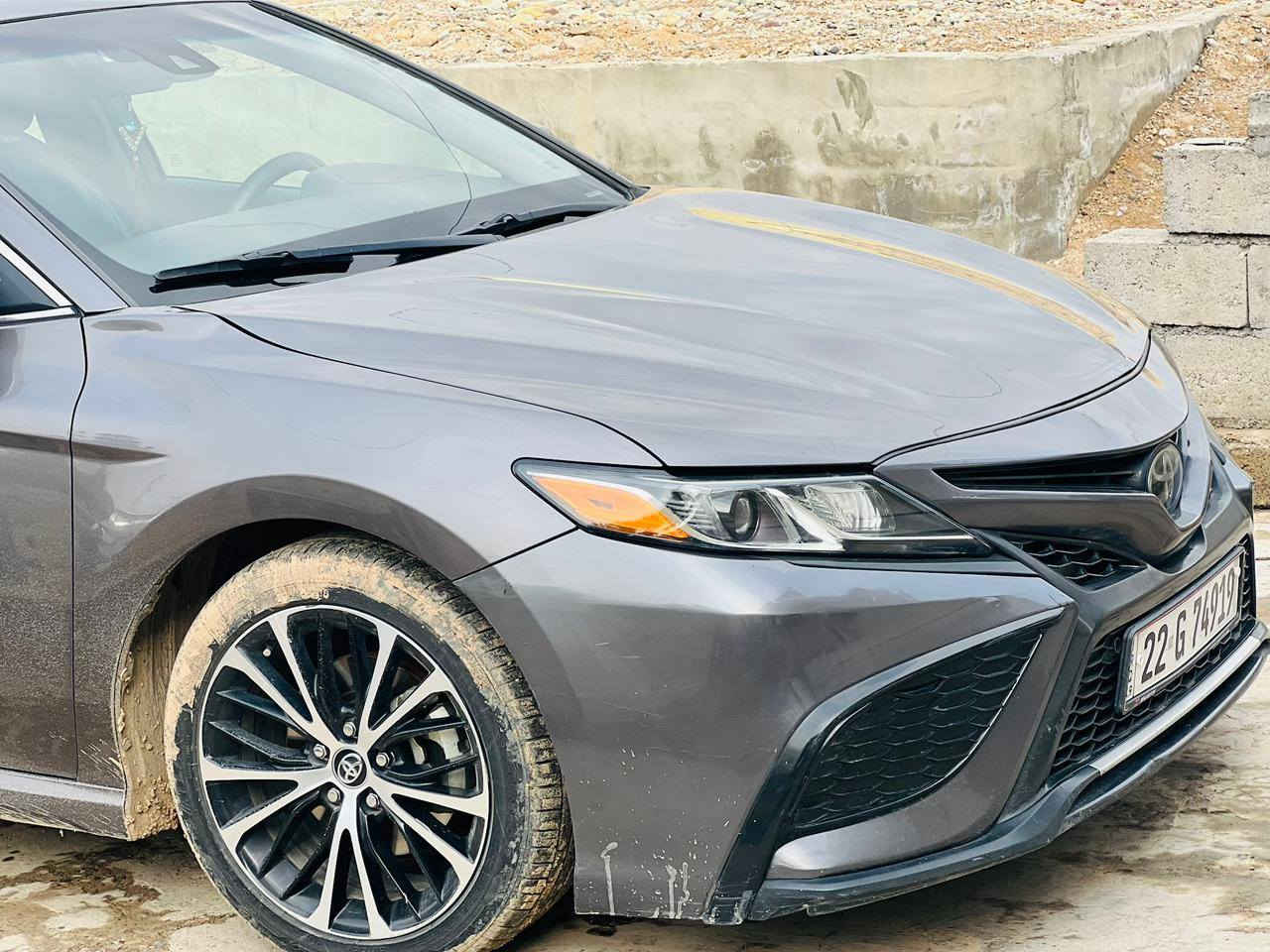 السلام عليكم  ( مكلف بلنشر )
كامري 2020  Se 
رقم اربيل بأسمي  سنوية لل 2027 هزة جديدة 

بيها تبديل بونيد وبارد بلجاملغ الخلفي فقط سونار موجود
السعر 180💲 بيها مجال بسيط 
الاتصال 
***********
مكان السيارة 
صلاح الدين الشرقاط اسديرة
