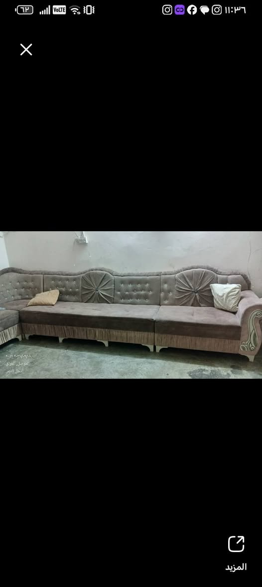 اغراض المنزل للبيع
كاونتر نضيفه مابيها اي كسر
القياس كاونتر مترين و السنك متر ونص و الملحق مترين السعر 225وبيها مجال 
ديوان اخو جديد مابيها اي عيب شرط القياس 7امتار ونص السعر 275و بيها مجال بسيط 
طباخ اربع عيون شغال الفرن شغال السعر 45الف العنوان موصل حي التحرير للاستفسار خاص #موصل #الجميع #للبيع #المتابعين


**إذا كنت صاحب هذا الإعلان وتريد حذفه لأي سبب، رجاءا أرسل رسالة إلى الدعم الفني**