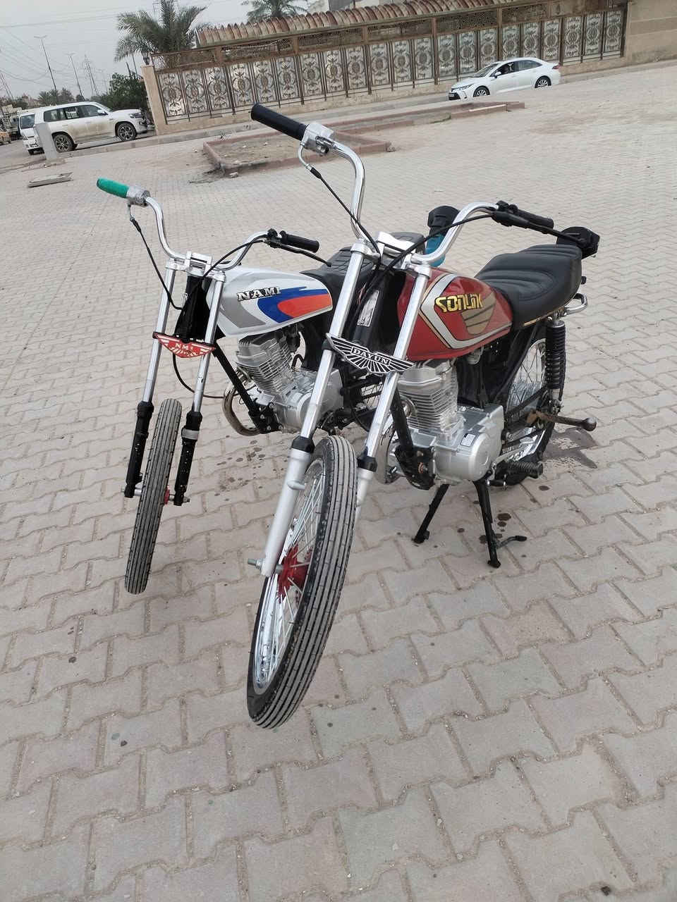 السلام عليكم دراجات للبيع نامات شلامجه دراجات جدد كلمن وسعرها العنوان بغداد الغزاليه ***********
