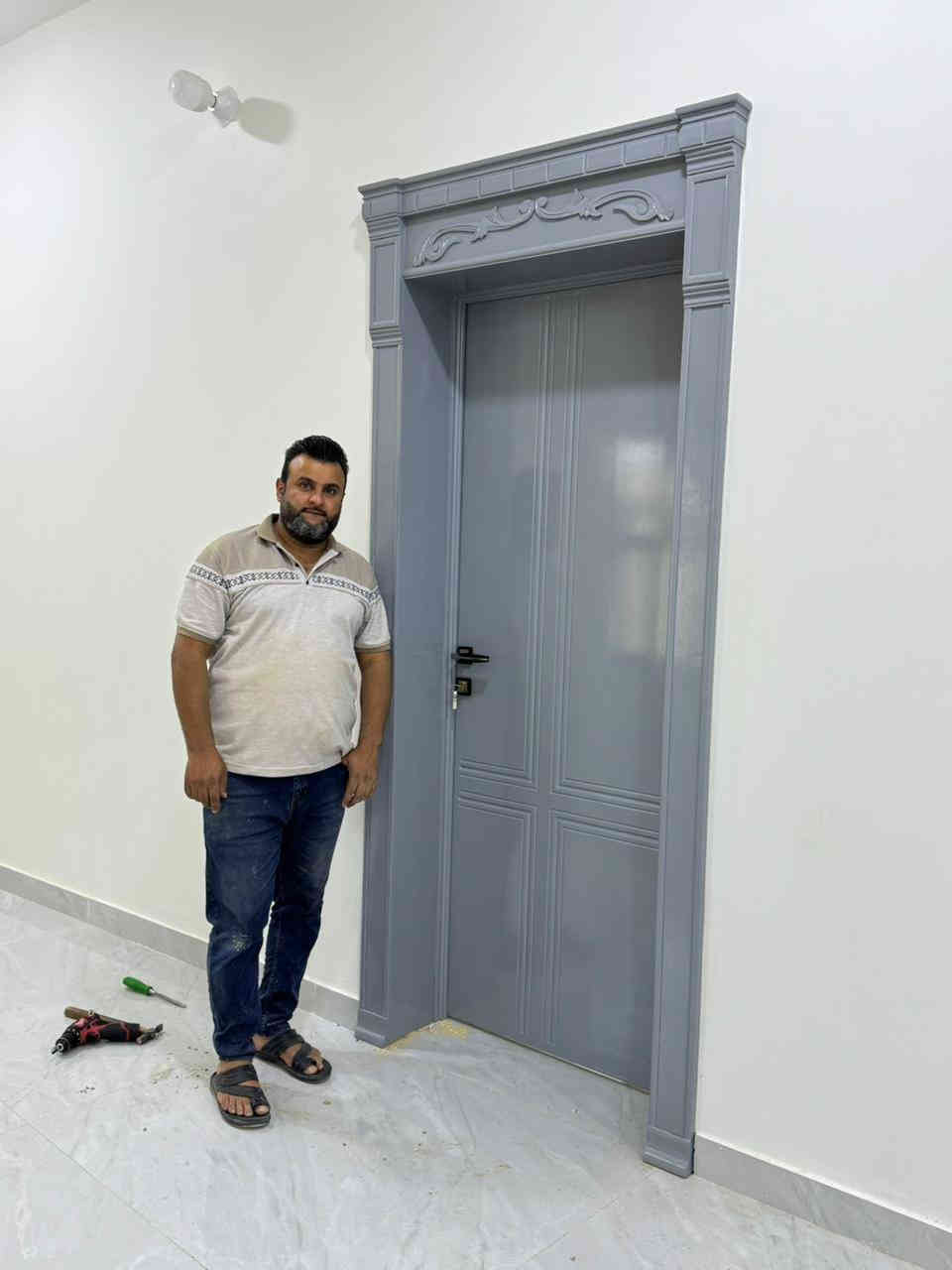 مرحبا اصدقائي الغالين ضيف جديد ابواب حسب الطلب يارب ينال عجابكم العنوان الديوانيه الحمزه الشرقي واتساب موجود ***********
