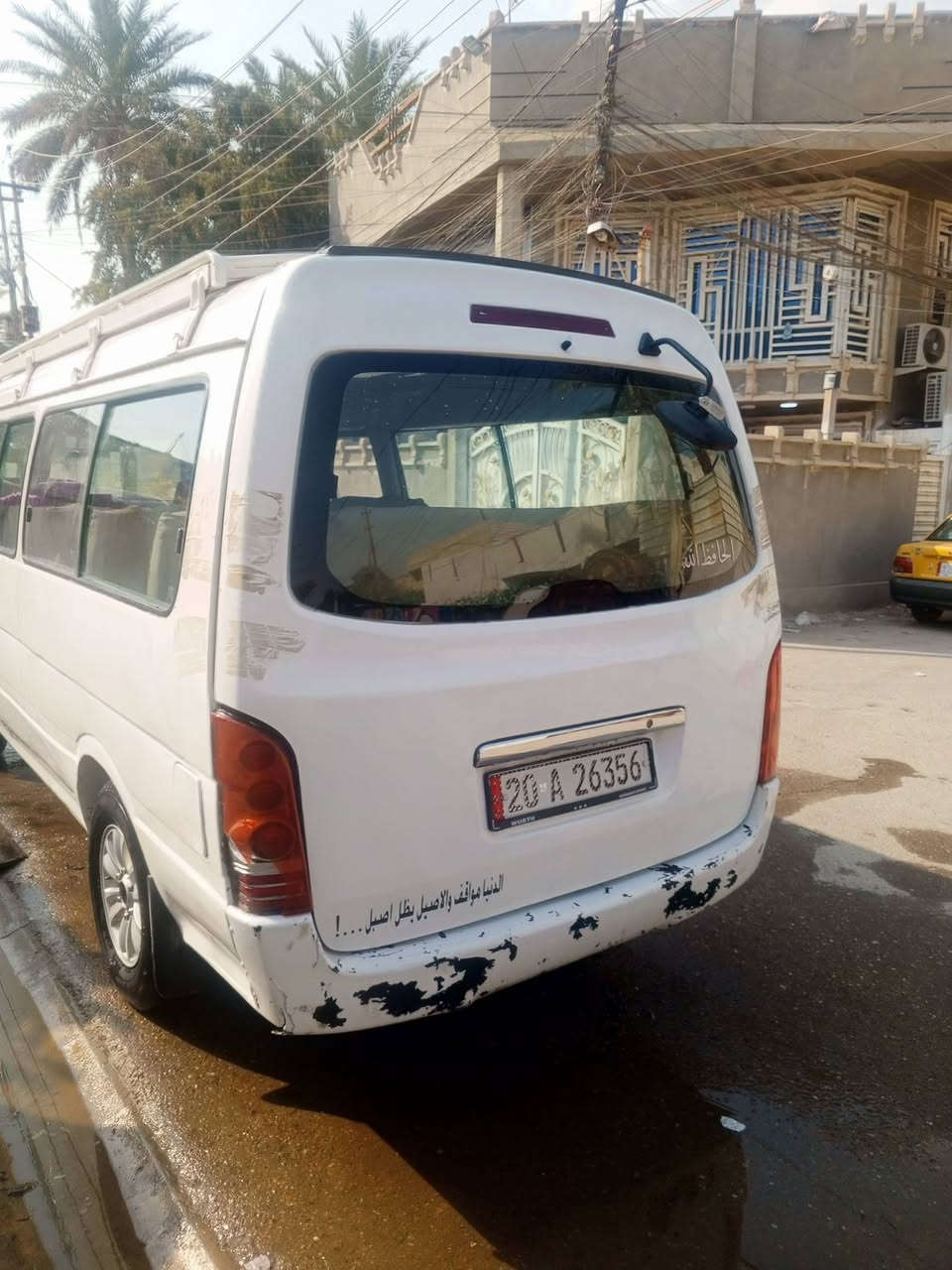 السلام عليكم جمبي موديل 12 سياره جاهزه مكينه كير كلج جديد مصبوغ حزام رقم ديالى  انكليزي راعيها الشرعي مصفره هيئة وغرامات السعر 58 بيها مجال للاستفسار ***********
