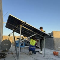 قضاء الشوملي • تركيب منظومة شمسية