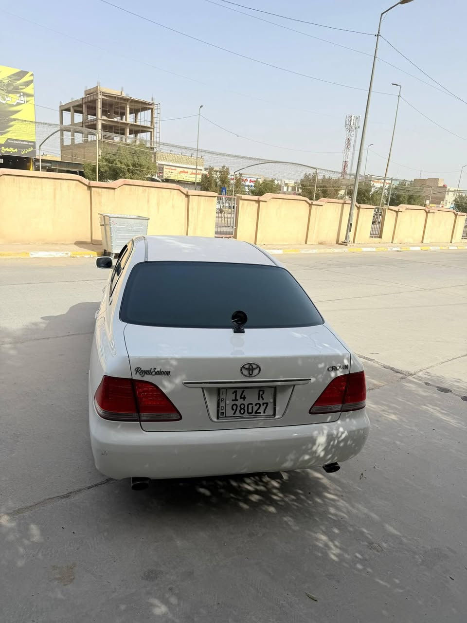 السلام عليكم
كراون شاهينه
 للبيع موديل 2003

 بأسمي سنويه لل 29
مشروع وطني وتحويل مباشر 
 السياره مكفوله كفاله عامه من كصه ونقل الجثه والضربه والرسميات 
ارقام انكليزي 
السياره شاصي81

غرفه بيجي 
 
تحوير النجف 

 سعر 145وبيها مجال ***********
