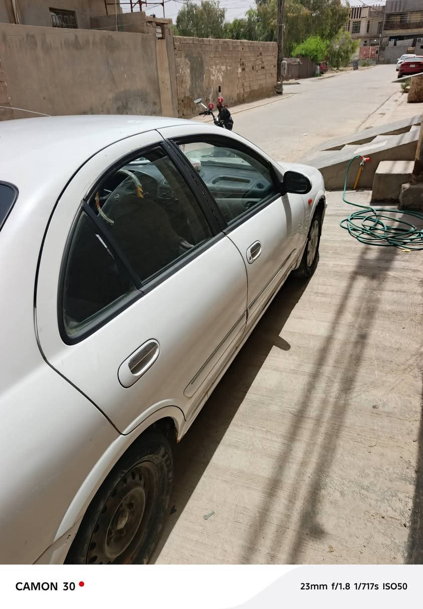 السلام عليكم نيسان سني لبيع موديل 2001العنوان الفلوجه 71وبيه مجال ***********
