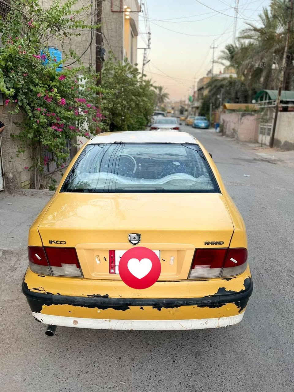 سلام عليكم سمند  نضيفة شوفت عينك مكينة فرنسي رايدهة ب ٣٠وبيهة مجال مكاني حي ور ***********  اسيارة مطلوبة هيئة اصفرهة الك
