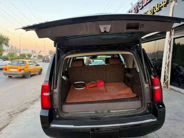 تاهو اسود خليجي فول موصفات ٢٠١٧ 
م بيها ولا قطعة صبغ 
سعر ٣٥٠٠ وبيها مجال للشراي 
للتواصل ***********
باسمي حصرا
