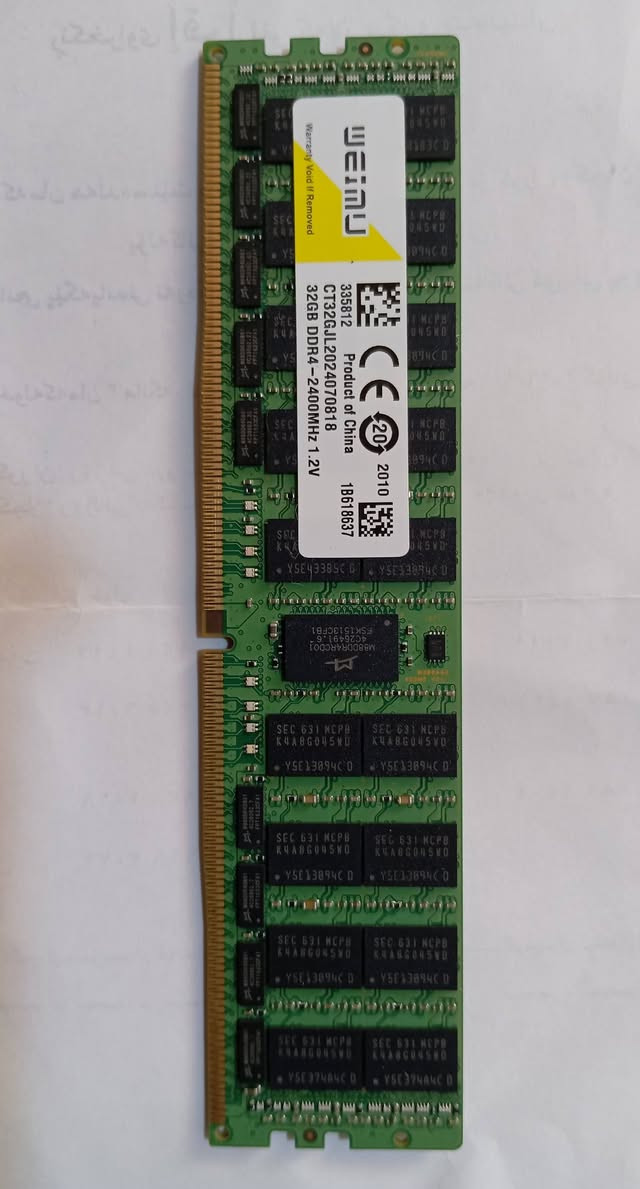 رام ddr4 32g للبيع


**إذا كنت صاحب هذا الإعلان وتريد حذفه لأي سبب، رجاءا أرسل رسالة إلى الدعم الفني**