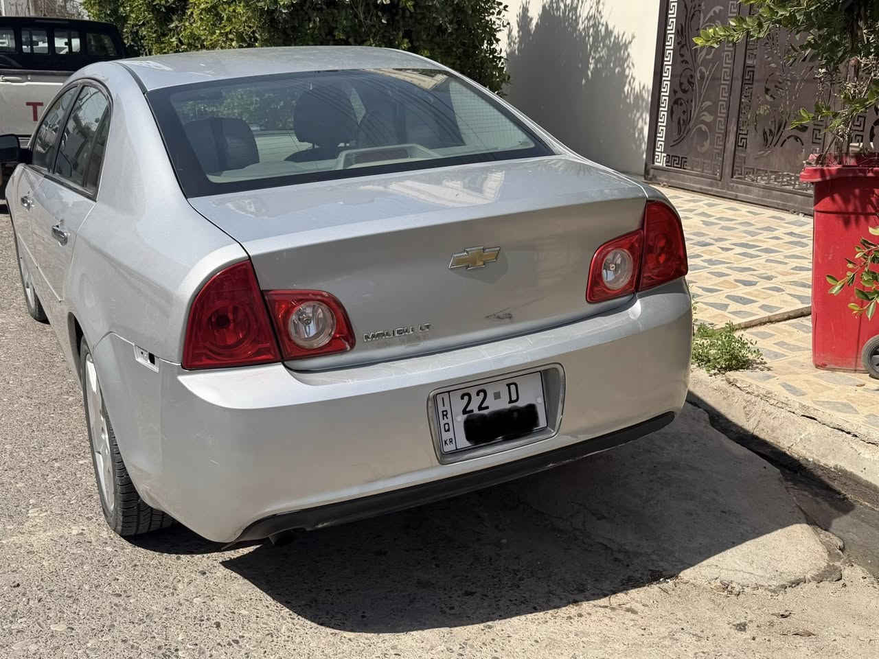 شوفرليت ماليبو ٢٠١٢ خليجي سعر مناسب
٤ قطع جوانب صبغ 
ايرباكات كله سليم 
رقم جديد 
***********
