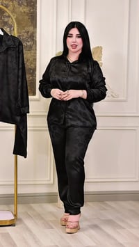 سوت نسائي • أسود • مقاسات L/XL/2XL