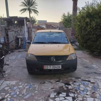 رينو لوكان ٢٠٠٩ باسمي مصفره هيئه وغرامات محرك حاويه جديد بيها نقوصات ب...