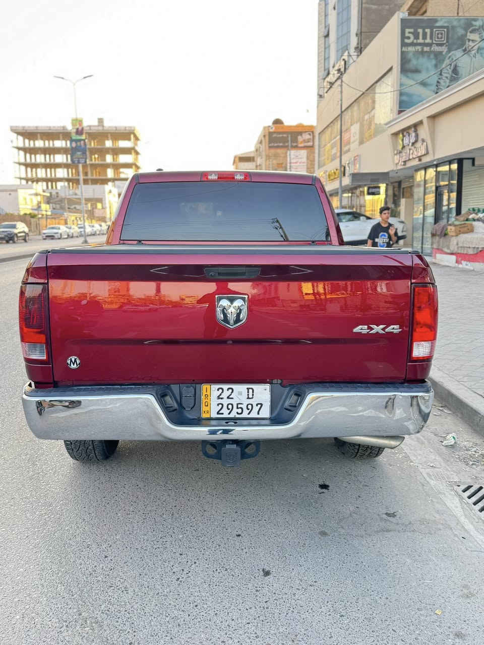 اسلام عليكم
دوح رام موديل 21
رقم اربيل
بدي قصير باب طويل
محرك 6 سلندر
فور ويل
ضرر بنيد بي تكحيل بالنص
ماشيه45 كيلو
مكان بصره 
سعر270 وبيها مجال
***********
