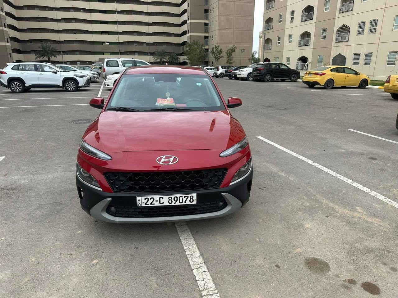 هيونداي  كونا للبيع موديل ٢٠٢٢ محرك ٢٠٠٠ دوش المرغوب رقم أربيل الجديد هزة وسنوية كلها جديد السيارة بأسمي السعر ١٤٣ وبيها مجال
***********
