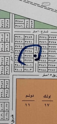 للبيع قطّعه ارض مساحته ٢٠٠ متر  مكانه ركيه وفاضل  رقم القطعه ٣٧٩٧ السع...