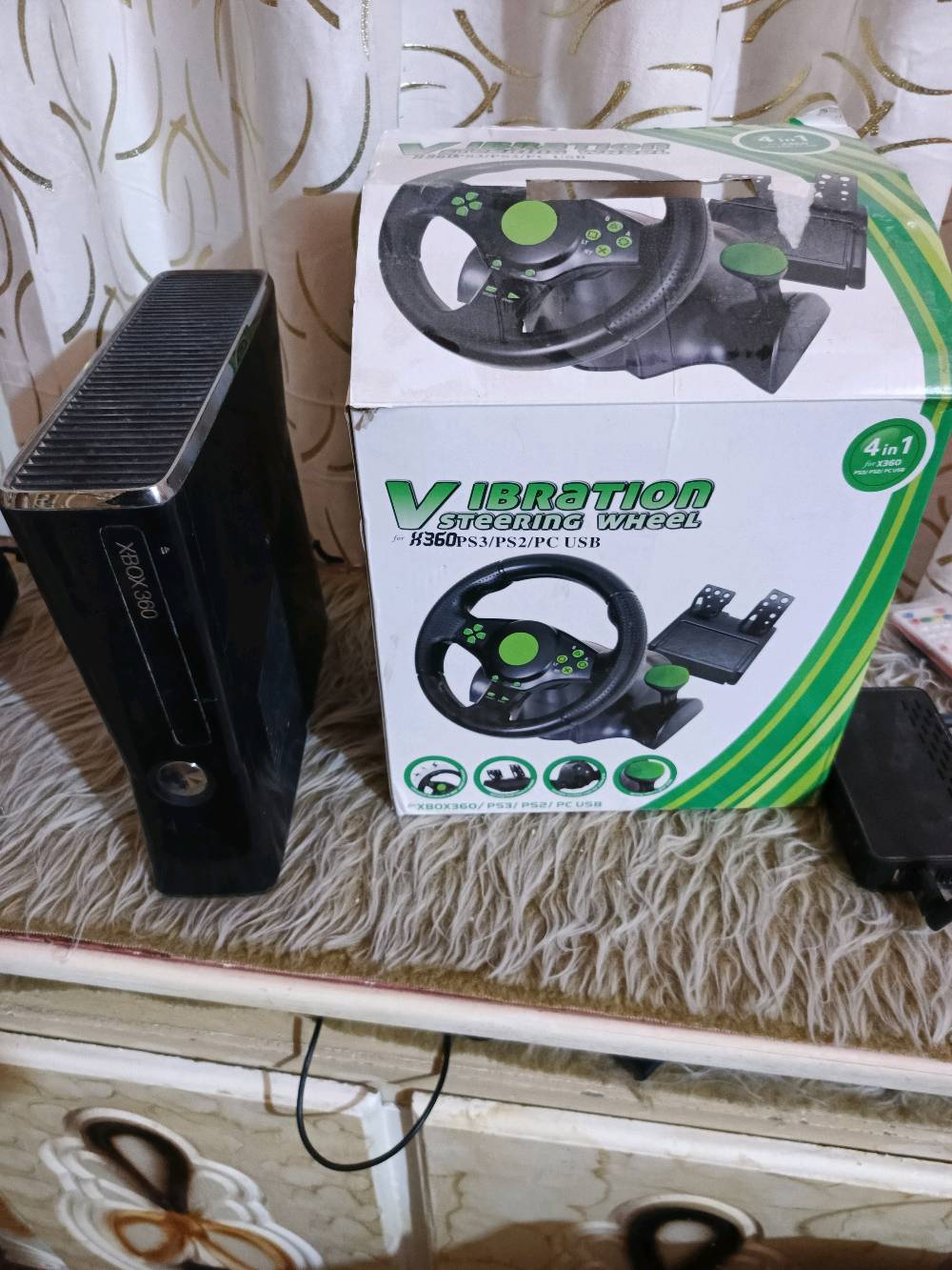 اكس بوكس 360 مع دركسن اضافه الى يدات ثنين العاب بيس 2025+2006 فيفا 19درايفر سان اندرياس جي تي اي واقعيا والعاب حرب العاب اطفال مكاني ذي قار 