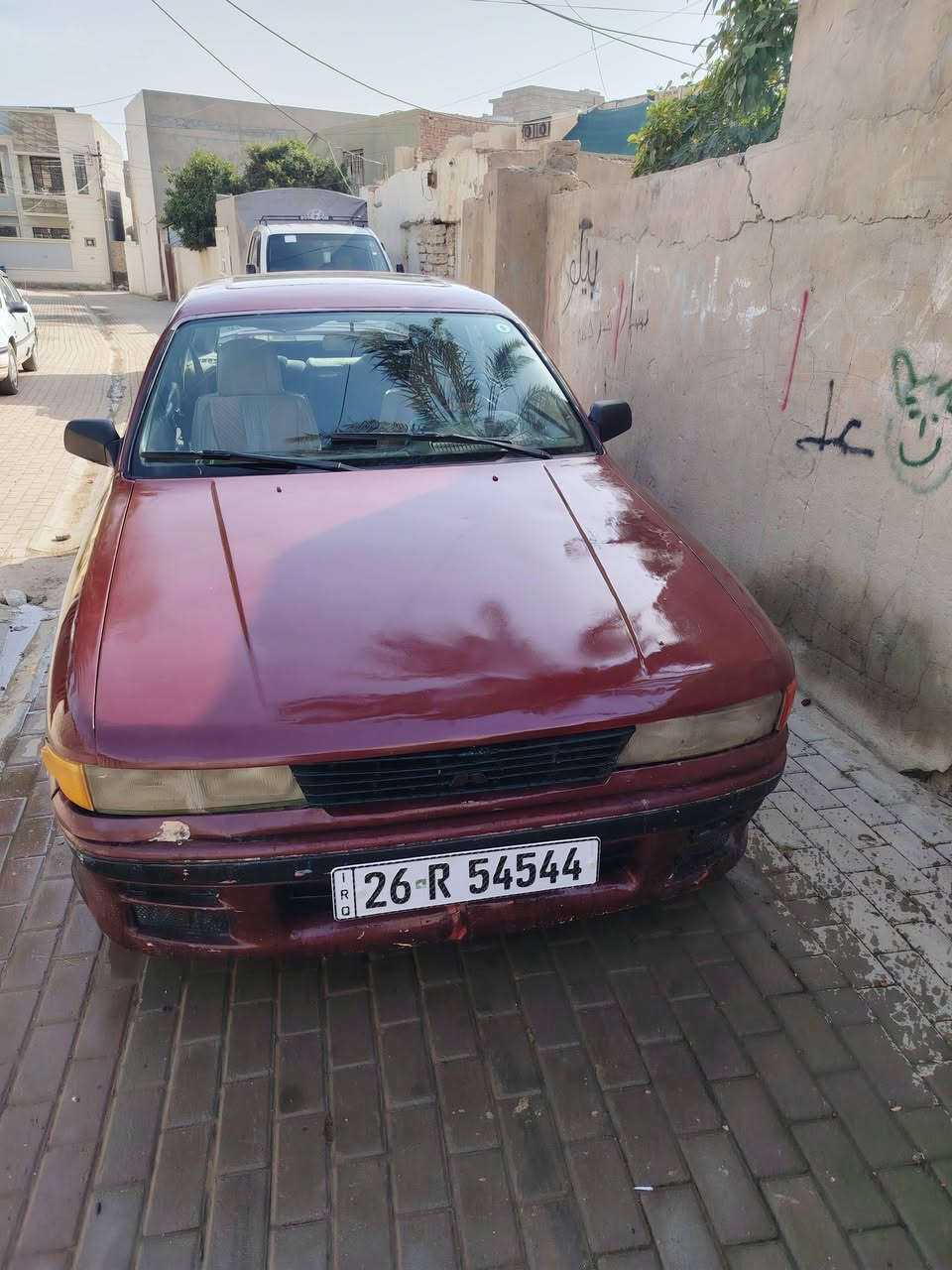 ميسبوشي گلنت ١٩٨٩ رقم صلاح الدين دولي سنوية وهزة جديدة نهاية ٣١ بأسمي تحويل او وكالة سيارة ماناقصه شي شغل واطلع وين مايعجبك دبلات جدد وصدر كهربائيات محرك لاتنقيص ولاتبخير والباقي شوف العين السعر 25$ موبايل *********** زين *********** اسيا بيهن واتساب اتصل وتدلل مكان السيارة سامراء
