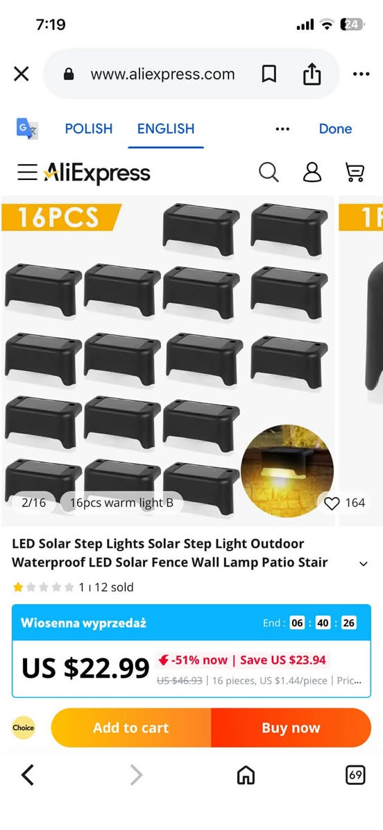 براكيت صغير  LED  طاقة شمسية فائق السطوع يتركب  عال  سياج مقاوم للماء ، مصباح حائط ، فناء ، سلالم ، مسار ، إضاءة ديكور
16 قطعة تفاصيل موضحة بل صور 
كلهم ب ١٣ الف شامل التوصيل 
بسعر البطاريات الشحن ال بي


**إذا كنت صاحب هذا الإعلان وتريد حذفه لأي سبب، رجاءا أرسل رسالة إلى الدعم الفني**