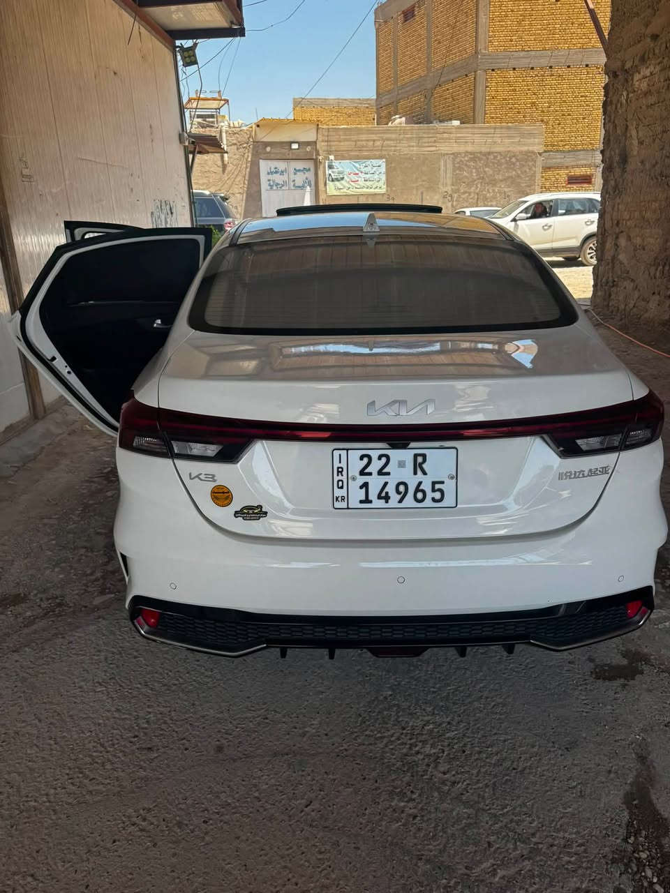 السلام عليكم ….
كيا K3 موديل 2025 رقم اربيل كفاله عامه
با أسم شركه تريد وكاله تريد تحويل 

ماشيه 21

خليجي فول مواصفات 1/1

فتحه سقف

بصمه تشغيل / دخول ذكي /ترحيب عند الاقتراب /صندوق ذكي فتح عند لاقتراب 

شاشه لمس

تبريد و مسجل لمس 

اوتو هولد 

4 انظمه قياده 

كاميرا دواره 

حساس امامي خلفي 

كشنات جلد 

السعر 148 وبيها مجال بسيط

مكانها الديوانيه

*********** / اتصال
