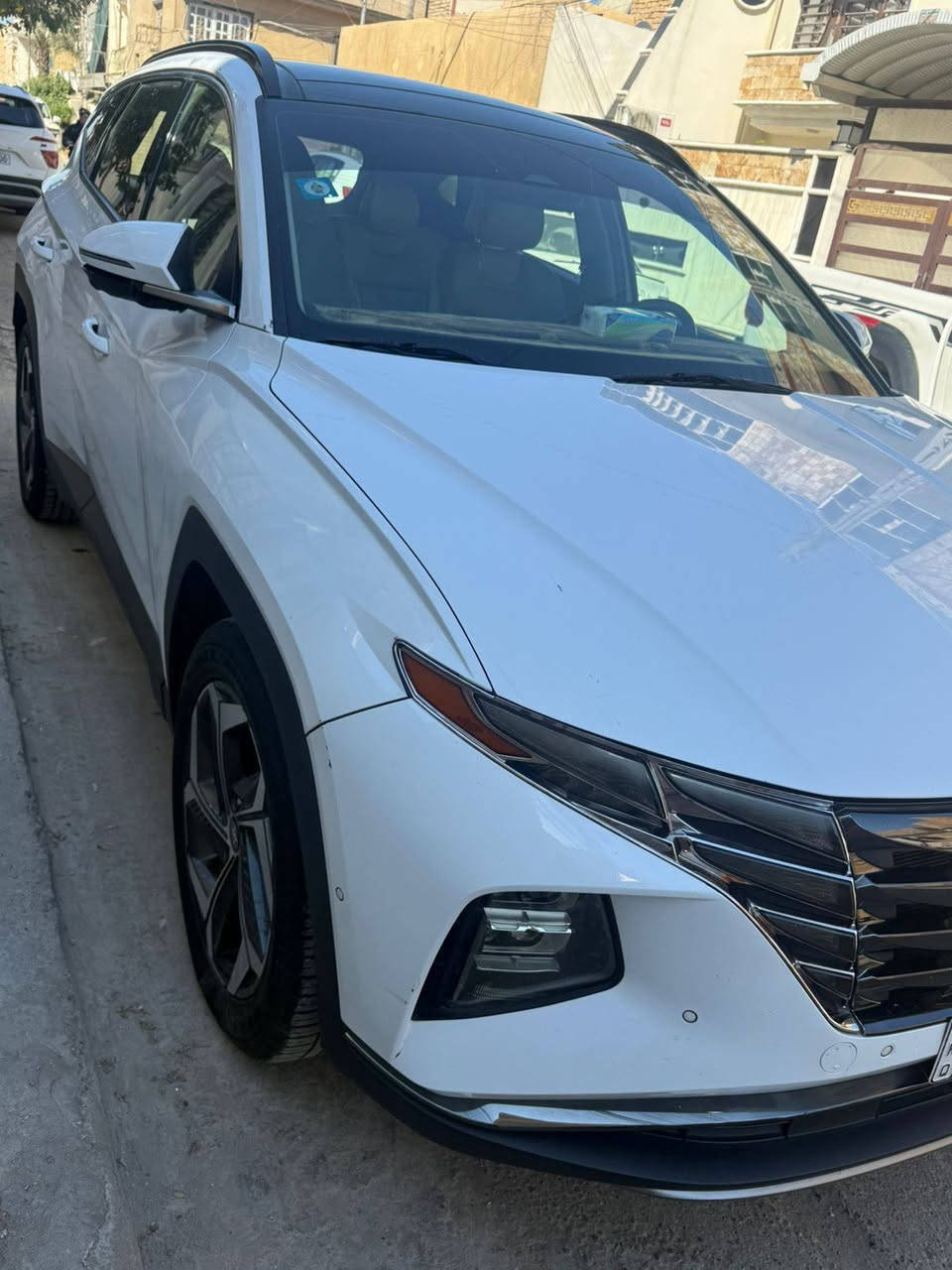 توسان مديل 2022 مواصفات السيارة فول واحد على واحد حادث السيارة جاملغ وباب انصبغن وبيها رصعات بل باب وبل جاملغ موضحهن بل صور ماشية 67م مكان السيارة بغداد الحرية مكينة كير صدر  بحالة جيدة تخم تاير رقم بغداد باسمي
رقم الهاتف ***********
