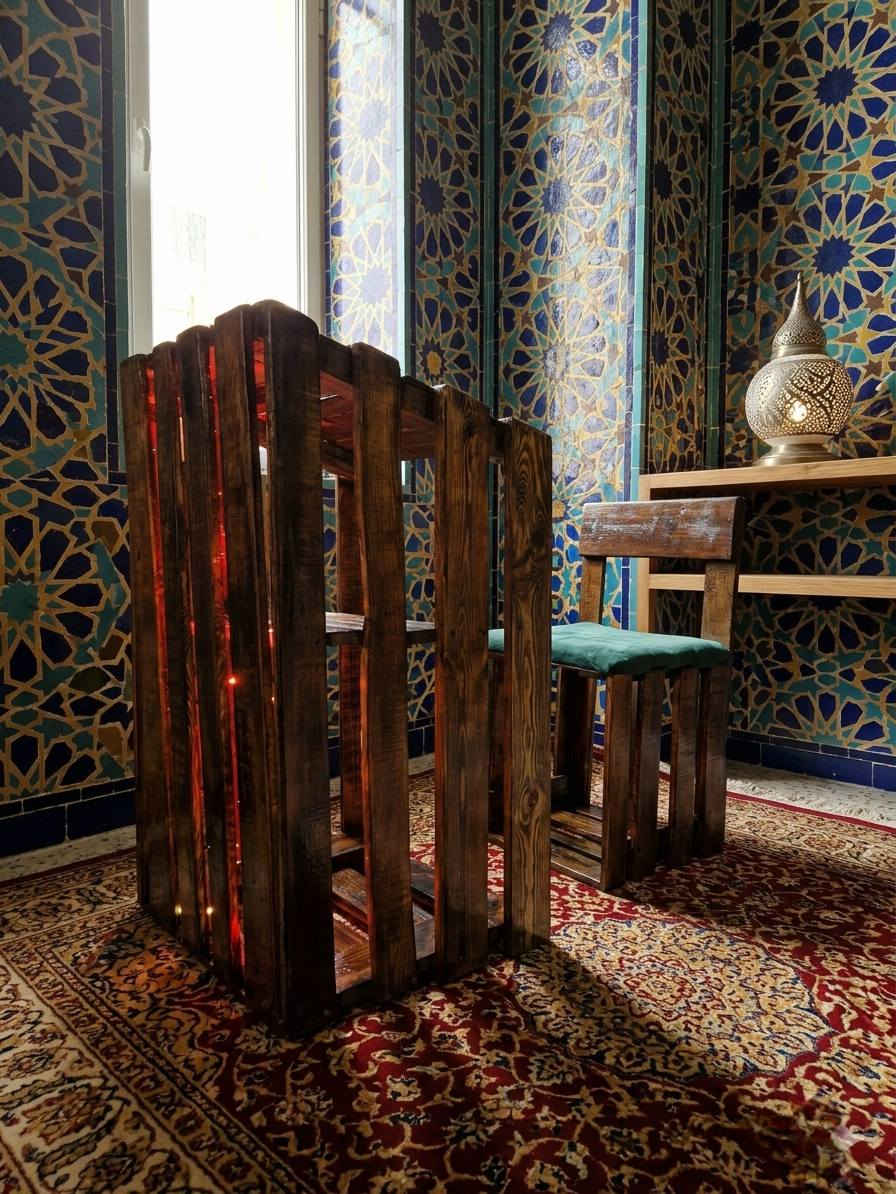 من 2019 وأحنا نبيع كراسي صلاة…
بس كانت خفيفة ومو عملية.

فقررنا نصنع كرسي صلاة بإيدنا🌿

خشب طبيعي قوي
يتحمل وزن 200 كيلو
عمره طويل ويعيش سنين
مكوّن من قطعتين
بيه رف لحفظ القرآن
وإنارة داخلية مريحة
والكرسي يدخل داخل مكان السجود حتى ما ياخذ مساحة ✨

ممكن يكون هدية لأم 🤍
أو هدية لأب 🤍
أو صدقة جارية لمسجد 🕌

مو مجرد كرسي صلاة…
قطعة روحانية تبقى سنين.

متوفر للطلب


**إذا كنت صاحب هذا الإعلان وتريد حذفه لأي سبب، رجاءا أرسل رسالة إلى الدعم الفني**