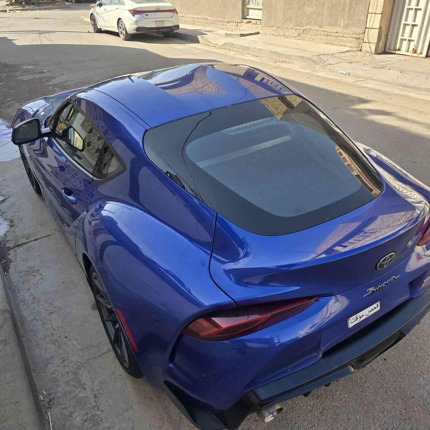 🚗 للبيع 

Toyota Supra 2023

تويوتا سوبرا 2023

 🌍 المدينة –   بغداد  

  🛣️  المسافة المقطوعة      - 10 الف ميل  

------------------------------------------------------------ 
✅ المواصفات:  
تويوتا سوبرا 2023 – رياضية فخمة وعصرية 
لكل عشاق الأداء العالي والتصميم الجريء… TOYOTA SUPRA 2023 
________________________________________
🔧 المواصفات التقنية: GR معروفه
• الموديل: 2023
• المسافة المقطوعة: 10,000ميل فقط
• المحرك: 6 سلندر تيربو – 3.0Lاقتصادي وقوي 💪
• ناقل حركة: أوتوماتيك بـ 8 سرعات مع شيفتات ستيرن 🕹️
2 مقاعد وجلد داخل لون اسود 
• نظام الدفع: خلفي (RWD) يعطيك متعة قيادة حقيقية
• العجلات: جنط قياس 19 تو سايز– تصميم رياضي
🎮 الراحة والتكنولوجيا:
• شاشة وسطية لمس كبيرة مع نظام معلومات وترفيه حديث
• بلوتوث – USB – Apple 
• كشنات رياضية مريحة
• بصمة تشغيل
• تحكم ستيرن متعدد الوظائف
• نظام صوت عالي الجودة
• كاميرا خلفية
• وضعيات قيادة متعددة (Sport – Comfort – Normal)
• نظام توزيع الكبح الإلكتروني
• نظام ثبات إلكتروني
• وسائد هوائية كاملة
للاستفسار اكثر واتساب على الرقم التالي 
***********

💰 السعر:       35000$ بغداد, العراق
