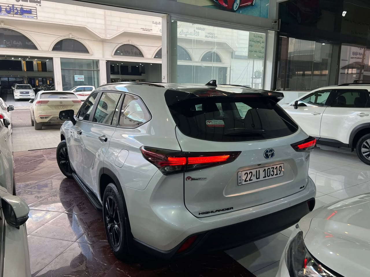 تويوتا هايلندر شركة جيهان
موديل : 2024
ماشي : 6000  كيلومتر
السيارة : رقم اربيل باسمي
السيارة : مكفولة كفالة عامة
محرك : 4 سلندر بنزين + هايبرد
حجم محرك : 2500
ضمان باتري : 8 سنوات
ضمان گير+محرك : 3 سنوات
عنوان : اربيل داخل معرض/شركة سامان ابراهيم محمد
***********
***********
