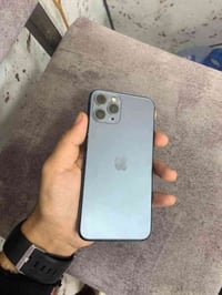 ايفون 11برو شاشه امبدله  فيس ايدي واكف فقط وايفاي يشكل  كامره سيلفي وا...