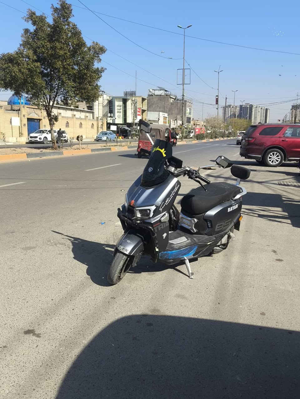 السلام عليكم شباب دراجه شحن للبيع نؤع صاعقه شركته تالج الريان RAYAN  مؤديل 2025 بطاريات 6 كبير مسطره
بطاريات كلش قويات 

35 امبير ملف 2000  سرعه 85

 رايدهه 850 وبيهه مجال للشراي 

وتساب او مراسله الصفحه 

***********
