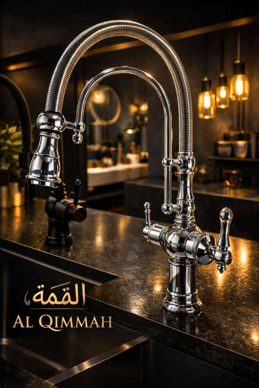 ✨ AL QIMMAH – القمّة بمطبخك ✨
خلاط بتصميم فاخر وجودة عالية، متوفر باللون الأسود  والذهبي الأنيق والكروم ، يضيف لمسة فخامة لأي مطبخ.
✔️ خامة قوية ومقاومة للصدأ
✔️ استخدام عملي وسلس
✔️ يناسب كل الديكورات
✔️ ضمان 5 سنوات ✅
📞 للتصال : ***********
📩 راسلونا للطلب
📦 توصيل متوفر
AL QIMMAH – لأنك تستاهل القمّة 🖤✨
