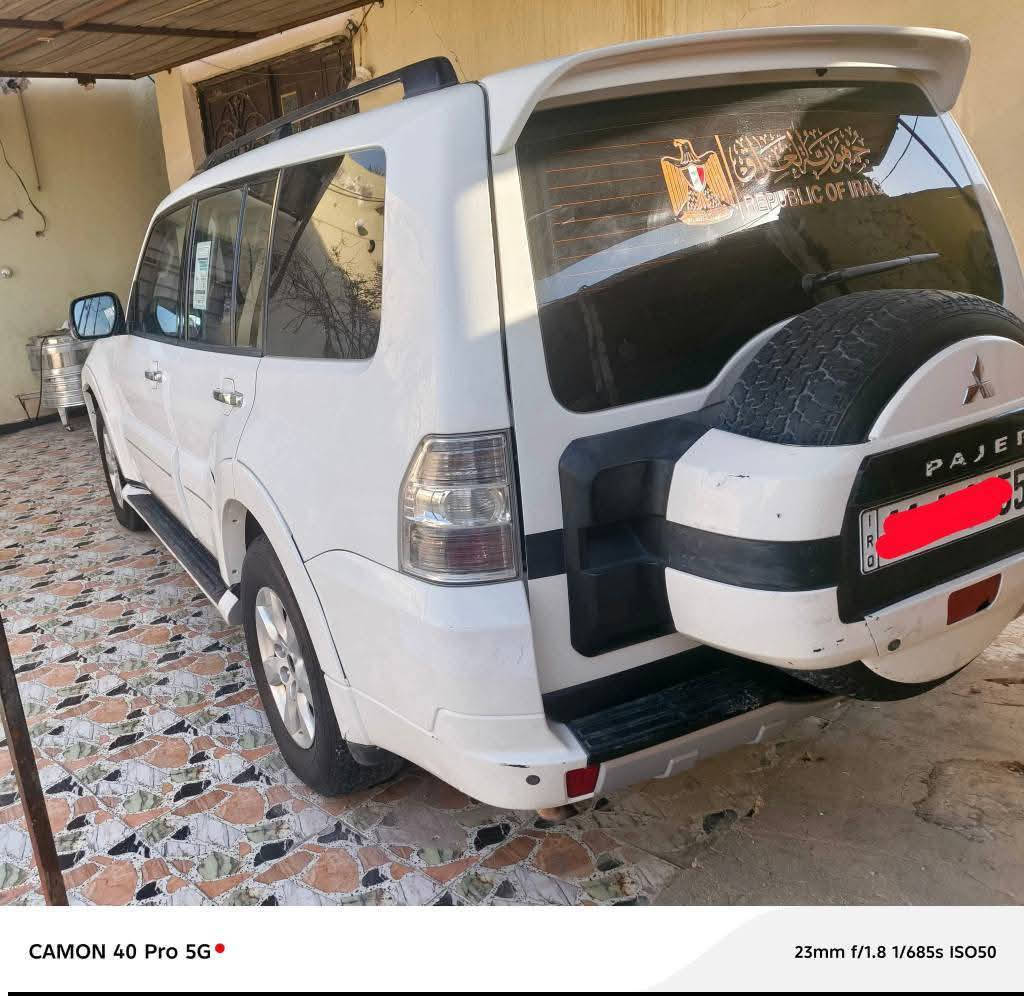 للبيع او مراوس بسياره صالون باجيرو 2010 حبتور رقم بغداد انكليزي باسمي 
مداور ثاني يوم 
فول مواصفات 1/1 
كشنات كهرباء 
كشنات جلد 
مري شفط 
اشاير بالمري 
تحكمات استيرن 
7 راكب كشن قلاب
شاشه وكامره خلفية 
حساسات امامي
دمام خلفي 

فتحه بالقماره 
3 قطع تبريد 
وبعد هواي مواصفات بيها
السعر 130 العنوان الديوانيه قضاء الحمزه الشرقي السياره بيها ربع الجاملغ الامامي صبغ والبنيد مفتوح للاتصال ***********
