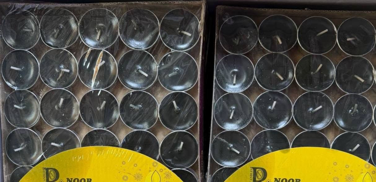 شموع سيت 50قطعه متوفر ون سود 
لون اخضر
لون ابيض 
ينفعكم للتوزيعات وللفواحات نوعية ممتازه جدا 
يبقه اربعة ساعات 
يوجد توصيل ،🚗🚗🚗🚗


**إذا كنت صاحب هذا الإعلان وتريد حذفه لأي سبب، رجاءا أرسل رسالة إلى الدعم الفني**