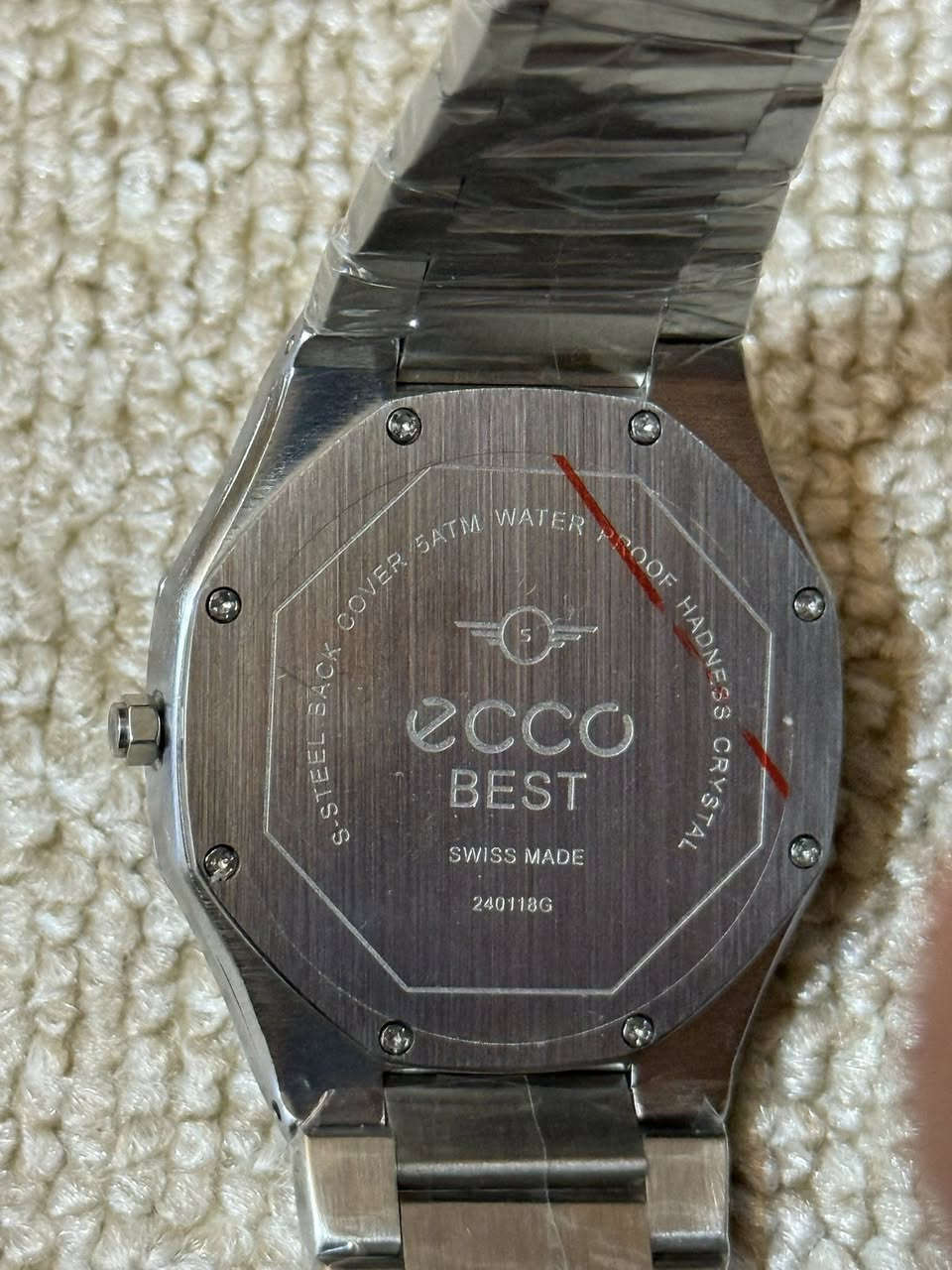 ساعة ماركة سويسرية غير مستخدمة
يوجد توصيل كافة محافظات العراق


**إذا كنت صاحب هذا الإعلان وتريد حذفه لأي سبب، رجاءا أرسل رسالة إلى الدعم الفني**