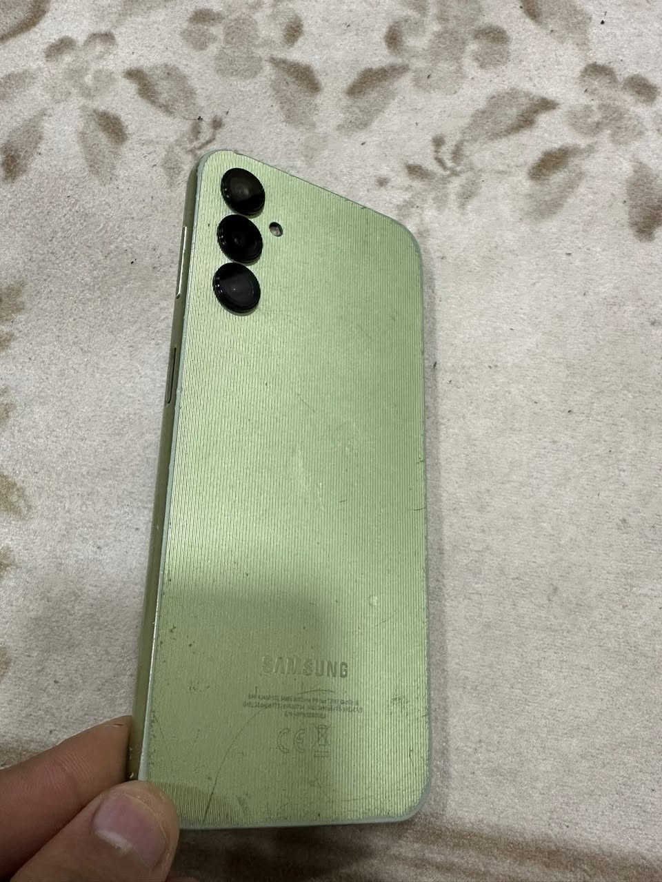 السلام عليكم
A14

فول نضافه 

جهاز مال بيت كلو شرط

ذاكره 64

السعر ناررر 🔥(80)🔥

العنوان موصل الأيسر 

شراي تعال دك عل رقم 👇🏻

***********
