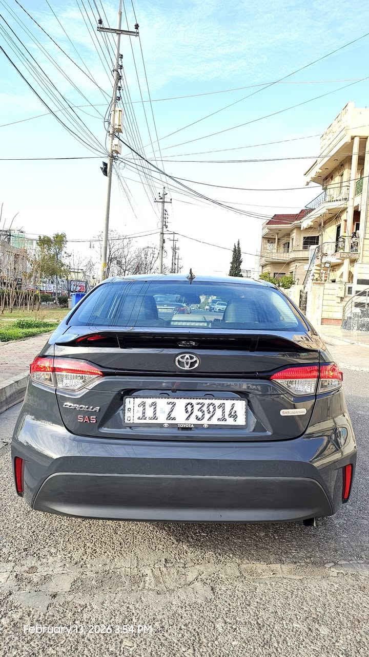 السلام عليكم
تويوتا كورولا 2024 وارد امريكي صناعة ياباني
اللون اسمنتي غامق مميز 
السيارة جدا نظيفة وصيانتها كاملة على ايدي من اجتي من امريكا الى اليوم
السعر : 177 ورقة فقط
السيارة ماشية 20 الف ميل
عنوان السيارة : بغداد - مجمع ابن فرناس السكني
ضرر السيارة :
صبغ قطعتين فقط (بنيد وجاملغ)
 ايرباك ستيرن فقط طاك ومبدل بلادي وشغال
المواصفات :
محرك 4 سلندر حجم 2000 جدا اقتصادي ونشط يعمل بانزين عادي ومحسن
ويل حجم 18 + طخم تاير جديد
شاشة كبيرة كار بلي واندرويد اوتو بلادية
نافكيشن تدعم خرائط العراق
بلوتوث + واي فاي + تايب C
 اوامر صوتية مع ذكاء اصطناعي
كامرة خلفية
ايرباكات عدد 12 
رادار + تحديد مسار
تثبيت سرعة ذكي + قيادة ذاتية + التحكم بمسافة السيارة
كير اوتوماتيك عادي وثقيل
سستم صوت ٨ سماعات 
نظام مراقبة انتباه السائق
نظام تنبيه المقاعد الخلفية عند اطفاء السيارة
مقاعد السيارة رياضية
نظام ايكو اقتصادي بالوقود مع معرفة المسافة المتبقية
عداد سرعة الكتروني وعادي
بوصلة + قياس الحرارة الخارجية
حساس تاير 
جامات كهرباء اوتو + مرايا كهرباء
تدفئة و تبريد بيانو منفصل (جدا بارد) منظومة ياباني
مخارج شحن سريع عدد ٤ تايب C + مخرج 12 فولط
سويجين (شخاطة+ احتياط)
مانع انزلاق ESP + بريك ABS
هاندبريك كهربائي + اوتو هولد AUTO HOLD 
لايتات LED عالي وناصي 
اضواء الدواخل والصنوق LED
بك لايت واشارات LED
لايتات اوتو + ماسحات اوتو 
جميع اغراض السيارة كاملة 
السيارة عليها كت TRD كامل 
(لحية امامية + مطريات + قبغات المرايا + سكوب الجامة +سبويلر صندوق عالي + كفر بوابة البانزين + يدات الابواب)
( سبير +جك+ عدة+ ارضيات الاصلية + كتلوكات السيارة + كارت الضمان)

(السيارة بأسمي بشرط التحويل)

للأتصال + واتس: ***********
للأتصال: ***********
