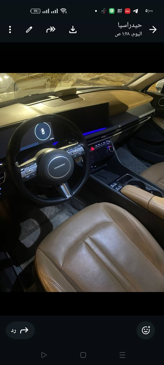 سياره للبيع سوناته 2025 خليجي السعر 245 للاتصال اسيا  ***********  زين *********** بغداد, العراق
